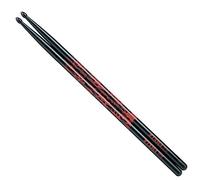 Tama Red Rhythmic Fire TAMA-O7A-F-BR Drum Sticks Pair Length 390 mm Diameter 13 mm Black