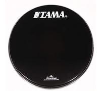 Tama BK22BMTT Bass Drum Front Head 22" - Black Resonant Kick Drum Head with Tama & Starclassic Logo for 22 Inch Bass Drums