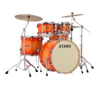 Tama CL52KR+H-TLB Superstar Classic Tangerine Lacquer Burst 5-Piece Drum Kit with Hardware