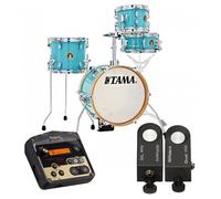 Tama Club-JAM 14" Flyer Hybrid Shell Pack Candy Aqua Blue