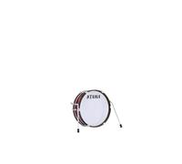 TAMA Club Jam Pancake Bass Drum - 18 x 4 Inch in Burnt Red Mist with Chrome Hardware (LJKB18H3-BRM)