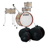 Tama Club-JAM Shell Pack w/ Cymbal Holder & Bag Set Cream Marble Wrap