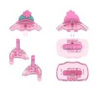 Tama Gotchi Paradise Case, PC Game Console Protective Case for Tama gotchi Paradise Virtual Pet Machine (pink flowers)