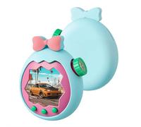 Tama Gotchi Paradise Funland Case, 360-Degree Comprehensive Protection Waterproof Silicone Cover Case For Tama gotchi Paradise (Blue)