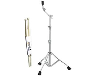 Tama HC73BS Spartan Boom Cymbal Stand with Keepdrum Drumsticks