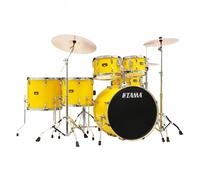 Tama Imperialstar 22 6pc Drum Kit w/Meinl Cymbals Electric Yellow
