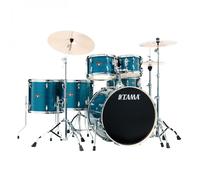Tama Imperialstar 22 6pc Drum Kit w/Meinl Cymbals Hairline Blue