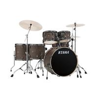 Tama Imperialstar 22 6pc Drum Kit Walnut Burl