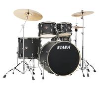 Tama Imperialstar Drum Set 5 Pieces Blacked Out Black