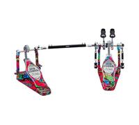 Tama HP900PWMPR Doppelpedal Iron Cobra Power Glide Psychedelic Rainbow - Double Drum Pedal