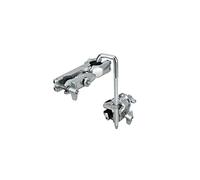 Tama MHA823 Hi-Hat Attachment for Double Bass Drum Setups - Omni-Ball Adjustable Clamp with Hoop Protection