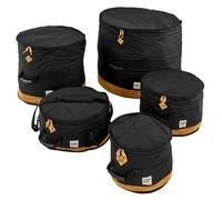 TAMA Designer Series Powerpad Drum Bag Set (Black) 10", 12", 14", 16", 22" - (TDSS52KBK)