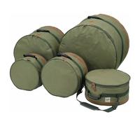 TAMA Designer Series Powerpad Drum Bag Set (Moss Green) 10", 12", 14", 16", 22" - (TDSS52KMG)