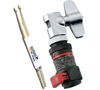 Tama QHC7 Quick Set Hi-Hat Clutch for Hihat Cymbals + Keepdrum Drumsticks, 1 Pair