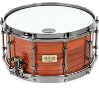 Tama S.L.P. G-Maple Snare Drum - 7-inch x 14-inch - Gloss Tangerine Zebrawood