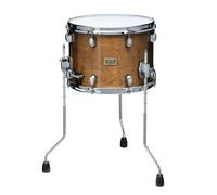 Tama SLP 14 x 10 Duo Snare Snare Drum w/ Legs Transparent Mocha