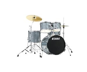 Tama ST50H5-SEM StageStar 5-Piece Complete Drum Kit 20" Bass Drum - 6-Ply Poplar Shells with Double Braced Hardware Package - Sea Blue Mist