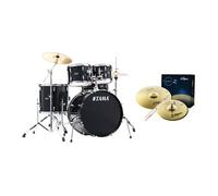 Tama Stagestar 22" 5pc Drum Kit w/Meinl Cymbals Black Sparkle