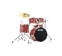 Tama StageStar 5-Piece Complete Drum Kit 20" Bass Drum with Hardware - Candy Apple Red