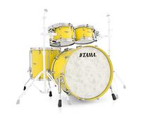 Tama Star Walnut 22 4pc Shell Pack Sunny Yellow Lacquer