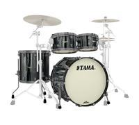 Tama Starclassic Maple 22 4pc Shell Pack Black Cloud Silver Lining