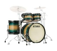 Tama Starclassic Maple 22" 4pc Shell Pack Emerald Walnut Burst