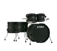 Tama Starclassic Performer 5 Piece Shell Pack Blacked Out Black Limited Edition Flat Black