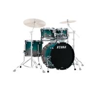 Tama Starclassic Walnut/Birch 4pc Shell Pack Satin Sapphire Fade