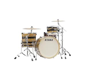 Tama Superstar Classic 3-piece shell pack with 22" bass drum - Natural Ebony Tiger