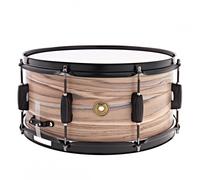 TAMA WP1465BK-NZW Snare Drum - 6.5" x 14" - Natural Zebra Wood