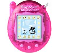 TAMAGOTCHI Bandai Connection Digital Translucent Pink Shell Virtual Pet Electro