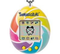 TAMAGOTCHI Bandai Original Candy Swirl Shell Original Cyber Pet 90s Adults and Kids Toy with Chain | Retro Virtual Pets are Great Boys and Girls Toys