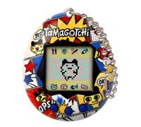 TAMAGOTCHI Bandai Original Comic Strip Shell Original Cyber Pet 90s Adults and Kids Toy with Chain Retro Virtual Pets are Great Boys and Girls Toys o