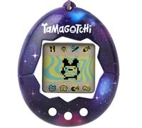 TAMAGOTCHI Bandai Original Galaxy Shell Original Cyber Pet 90s Adults and Kids Toy with Chain | Retro Virtual Pets are Great Boys and Girls Toys or Gifts for Ages 8+