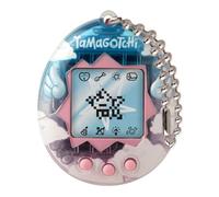 TAMAGOTCHI Original Angel Dreamy Angel Shell Virtual Pet | Bandai Retro Digital Pet - 90s Gifts for Adults, Boys and Girls, Cyber Pet with chain - Collectible Toys