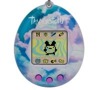 Bandai Tamagotchi Cyber Pet Toy Original Sky Shell - 90s Retro with Chain, Ages 8+