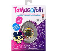 TAMAGOTCHI Bandai Original Comic Strip Shell Original Cyber Pet 90s Adults and Kids Toy with Chain Retro Virtual Pets are Great Boys and Girls Toys or Gifts for Ages 8+