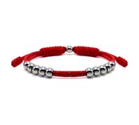 TamaKnot Golf Counter Bracelet, 10 Bead with 2mm Paracord Durable Score Counter, Adjustable Stainless Steel Beads, Easy Stroke Counting Accessory for Men and Women, One Size, Polyester, no gemstone