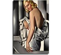 Tamara De Lempicka Poster Portrait De Marjorie Ferry Canvas Painting Modern Wall Art Tamara De Lempicka Prints For Home Decor Picture 40x60cm No Frame