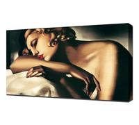 Tamara De Lempicka the sleeper - Wall Art - Canvas Print On A Wooden Frame - Perfect Picture For Wall Decoration