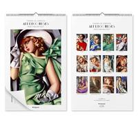 Tamara de Lempicka Wall Calendar - Art Deco Muses 2027 Wall calendar | 32 x 50 cm by Tamara de Lempicka Colourful Wall art Wall decor