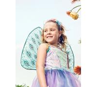 Tamara fancy dress: dress + SOUZA peacock wings blue