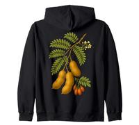 Tamarind Botanical Illustration Zip Hoodie