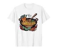 Tamarind Fish Sauce Lime Pad Thai Trinity Illustration Pod T-Shirt