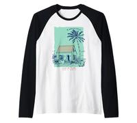 Tamarindo Costa Rica Souvenir Vintage Guanacaste Surf Raglan Baseball Tee