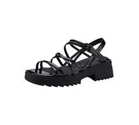 Tamaris 1-1-28703-20 Women's Trainers Sandal, Black, 6.5 UK
