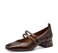 Tamaris 1-22318-43 Women's Pump with Strap, Brown Comb, 5 UK