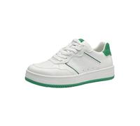 Tamaris 1-23729-42 Women's Trainers Sneaker, White Brandy, 3.5 UK