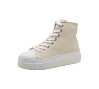 Tamaris 1-25206-42 Women's Trainers Mid Calf Boot, Ivory, 4 UK