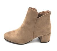 Tamaris 25354 Suede Ankle Boot With Zipper Block Heel 5cm Rubber Sole 6/7